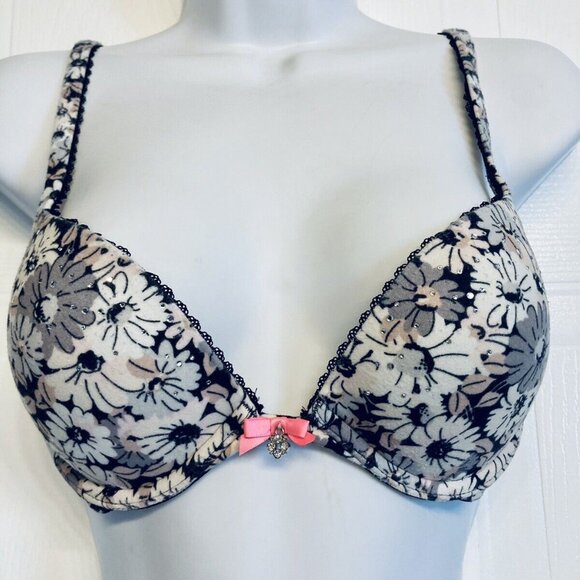 Victoria's Secret Dream Angels Underwire Bling Bra - 34C - Floral - Picture 3 of 10